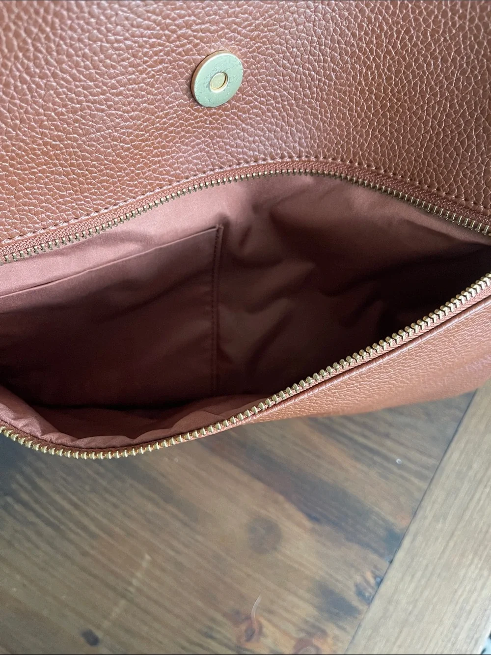 Freshly Picked Classic Diaper Bag II in Cognac